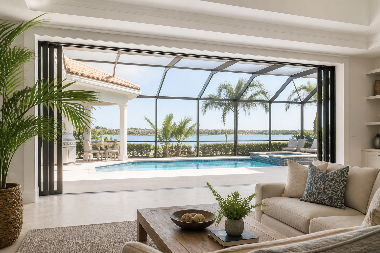 3-Panel Sliding (3-Lite Roller) Windows in Miami, FL | TruePane Windows & Doors - detail 1